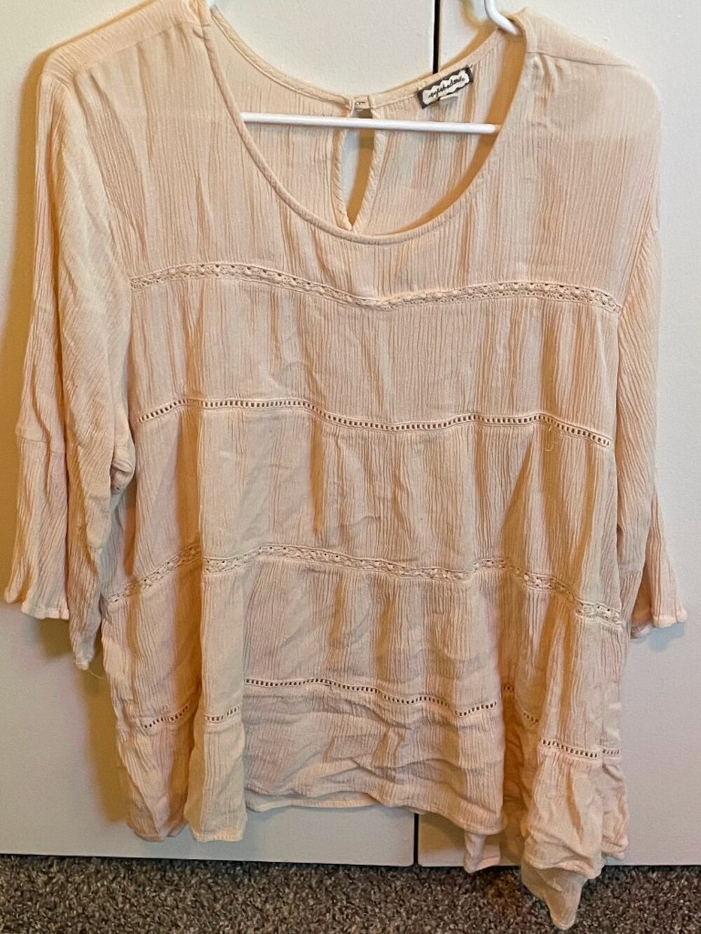 Cream Blouse